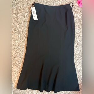 Jones New York Black Pencil Skirt with Subtle Flare